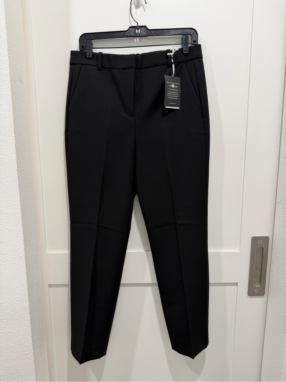 J.Crew Cameron Pant Black Size 8 NWT Four Season Stretch - Picture 5 of 12